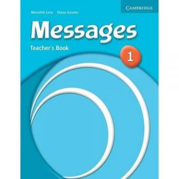 Libro del Maestro Messages 1 en tapa blanda