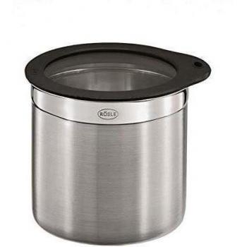 Rösle 12 cm Stainless Steel Food Storage Container with Silicone Lid