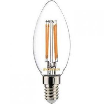 Sylvania 0027282 V3 CL 470LM 827 E14 Toledo Retro Candle Lamparas, Pequeña