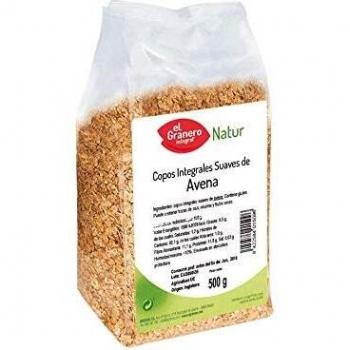 Suaves Copos de Avena Integrales 500gr - El Granero