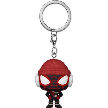 Funko Pocket Pop! Keychain: Marvel - Spider-Man: Into the Spider-Verse - Winter Suit Miles Morales
