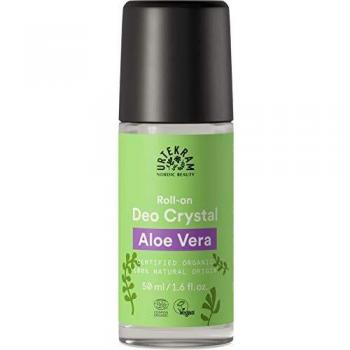 Urtekram Organic Aloe Vera Revitalising Crystal Roll-On Deodorant - 50ml
