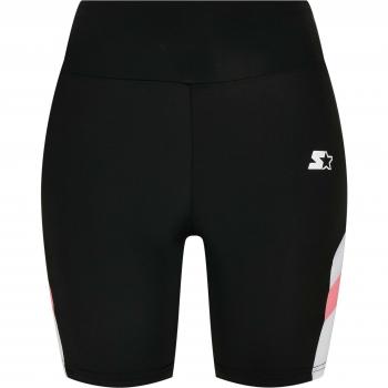 Ladies Starter Cycle Shorts Black/White - XS - 82% Polyamide, 18% Elastane