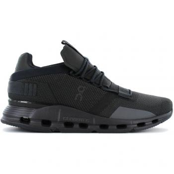 On Running Cloudnova - Zapatillas de running para hombre, color negro, modelo 26.99822, zapatillas deportivas originales