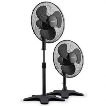 HYUNDAI HYVLUXN4 NEGRO VENTILADOR DE PIÃ‰ Y SOBREMESA 3 ASPAS 40CM