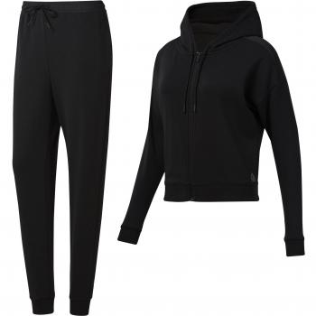 Reebok Te TS Knit Chándal, Mujer, Negro, XS