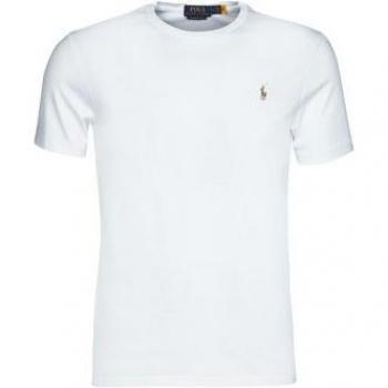 Polo Ralph Lauren Men's Slim Fit White Pima Cotton Logo T-Shirt