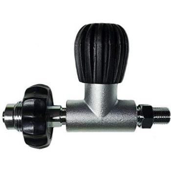METALSUB Conector Botella DIN200/300 con Purga, Rosca 1/4 BSP