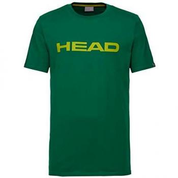 Head Club Ivan JR Camisetas, Infantil, Verde/Amarillo, 176