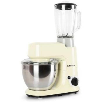 Klarstein Carina Morena Set Robot de cocina multifunción con batidora de vaso de 1,5L