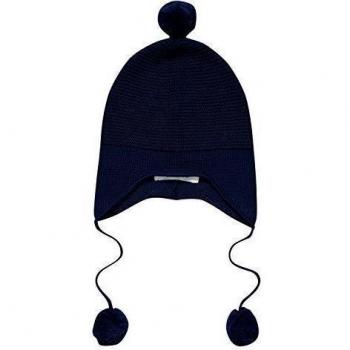 Sense Organics Marcel Baby Strickmütze, Sombrero Para Bebés, Azul