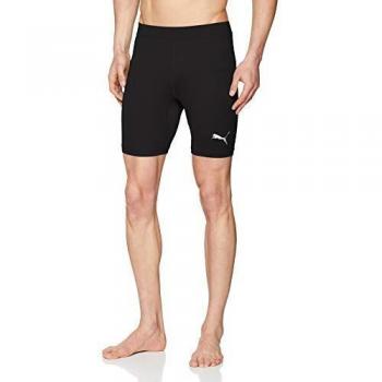 Puma Liga Men's Baselayer Compression Shorts - Black - Size L
