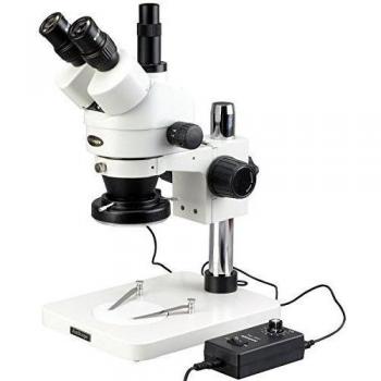 AmScope SM-1TSX-144 de 3.5X-45X de zoom trinocular Inspecci-n de disecci-n Microscopio Est-reo