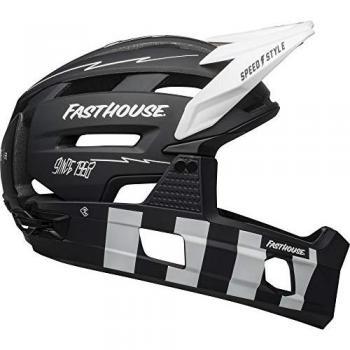Casco Integral Bell Super Air R MIPS Descenso MTB 2021 Negro/Blanco Talla L