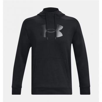Under Armour Men's Black Fleece Big Logo Hoodie
