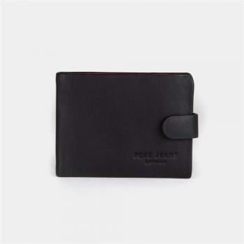 Pepe Jeans 7393361 Colorful Monedero 11 cm, 0.09 litros, Negro