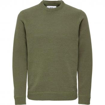 Only & Sons Ese Life Green Pullover Sweater