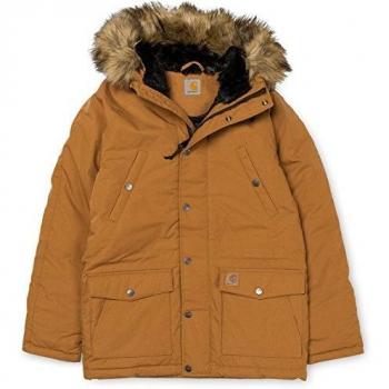 Carhartt WIP Men's XL Brown/Black Trapper Parka Jacket