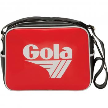 Gola Redford Messenger Bag - Deep Red / Black / White