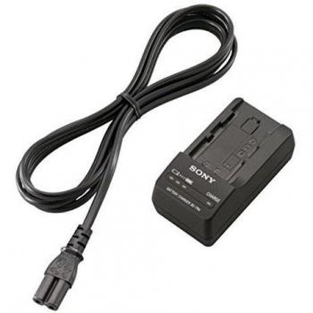 Sony BCTRV.CEE - Cargador BC Compacto y Ligero, perfecto para viajar, indicador luminoso de estado de carga, color negro