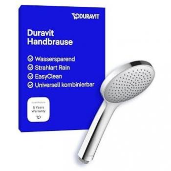 Flexo de Ducha Universal Duravit 1,80 m, Resistente a la Torsión y Flexible, Negro Mate