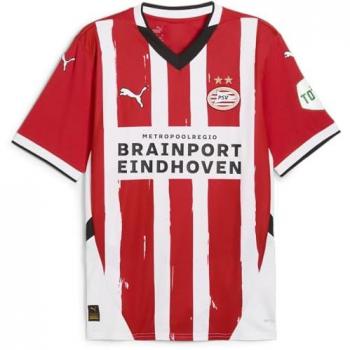 Puma PSV Eindhoven Home Short Sleeve Football Shirt 2024/25
