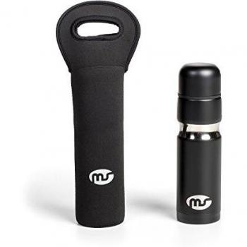 Innovaciones MS 1076 - Termos líquidos acero, color negro