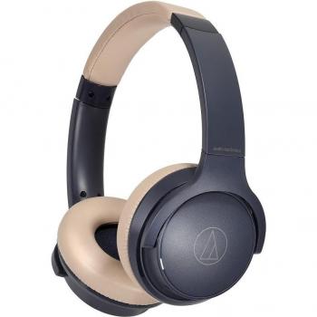 Auriculares inalámbricos Audio-Technica ATH-S220BT NBG Bluetooth con hasta 60 horas de reproducción, carga rápida y modo de baja latencia