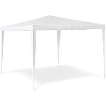 Carpa Pabellón Blanco Relaxdays 2,5x3x3m para Fiestas y Festivales con Estructura de Acero y Techo de 110 g PE
