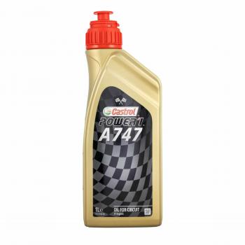 Aceite 2T Castrol A747 Racing 100% Sintético para Motores Refrigerados por Agua - 1L