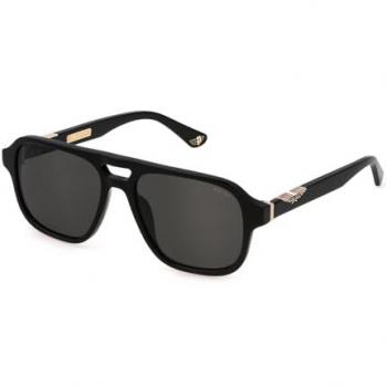 Police SPLL83 Polarized Women's Sunglasses Shiny Black 56mm CAT3