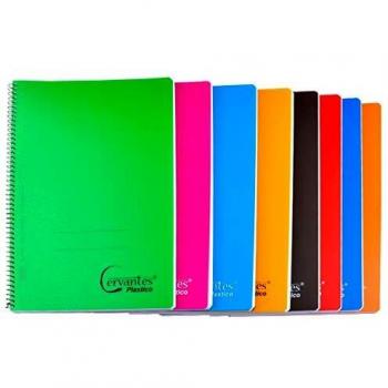 CUADERNO CUARTILLA PAUTADO 3.5 80H PP CERVANTES