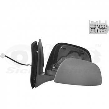 Espejo retrovisor VAN WEZEL 5263817, tipo: espejo retrovisor, características: diseño específico para vehículos, ajuste manual o eléctrico (dependiendo del modelo), incluye soporte de montaje, acabado en plástico resistente, compatible con varios