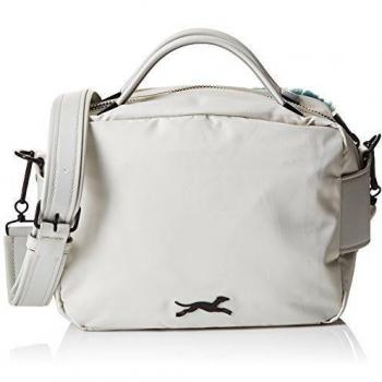 Bimba & Lola - Bolso para mujer, color azul y blanco