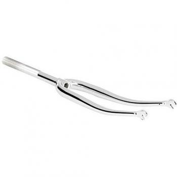 Vicma Fourche Vélo Course Acier Chromé Tête Pentée Dimension 700C 1 Pouce Diam 22,2 Filetée - Argenté
