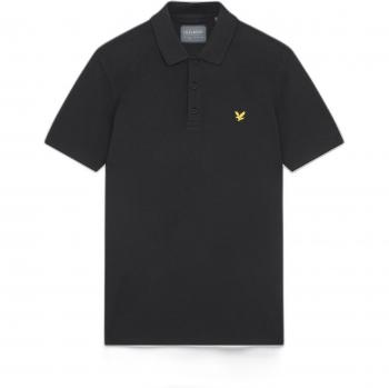 Lyle & Scott Men's Golf Technical Polo Shirt - Jet Black - Size Medium