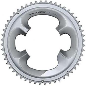 Plato Shimano 105 R7000 Hollowtech II Plateado 52T - Diámetro 110 mm