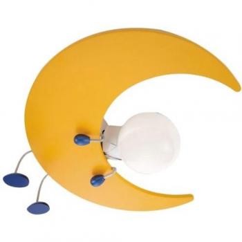 Philips myKidsRoom Lunardo - Plafón, iluminación interior, 12 W,  casquillo E27, madera, multicolor