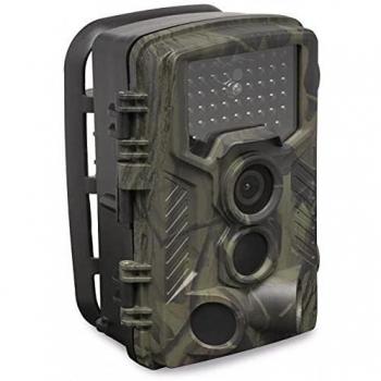 Denver WCT-8010 Cámara de Caza vigilancia, Videocámara de Naturaleza Impermeable, Nocturna, 12Mp 1080p, Verde Y Negro, 1 Stück