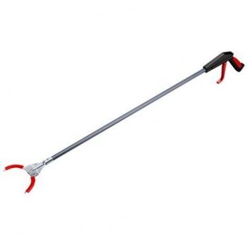 Pinza Recogedora de Basura FLORA, Aluminio Eloxal, Longitud 1050 mm, Mango de Plástico, Peso 0.313 kg