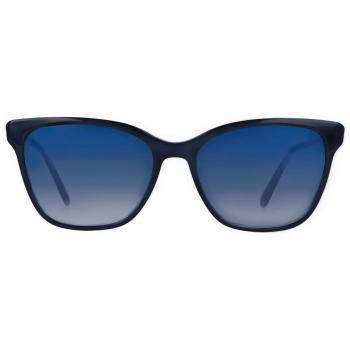 Square Full Rim Plastic Women’s Prescription Sunglasses Blue Size 54 - SmartBuy Collection