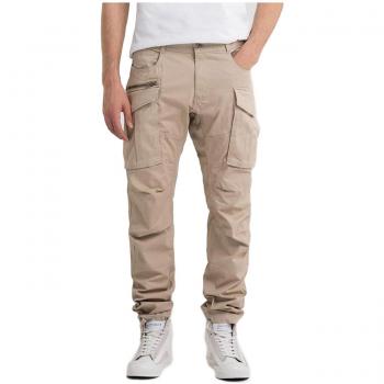 Pantalones Slim-fit Replay Joe Beige para Hombre Talla W33 L32