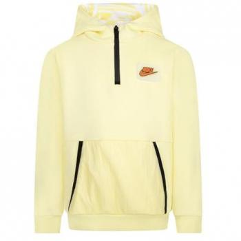 Nike Sudadera con Capucha Paint YF FT Po Amarillo 6-7 Años