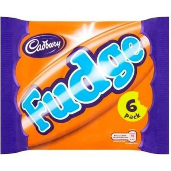 Cadbury Fudge (6 Por Paquete - 147g)