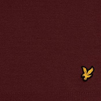 Lyle & Scott Burgundy Plain Scarf - One Size