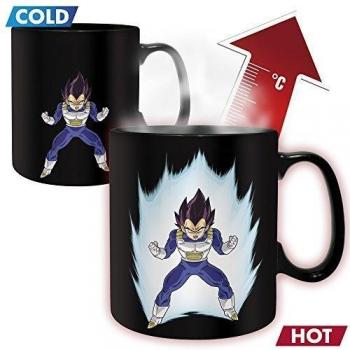 ABYstyle - DRAGON BALL - taza effecto termico- 460 ml - Vegeta