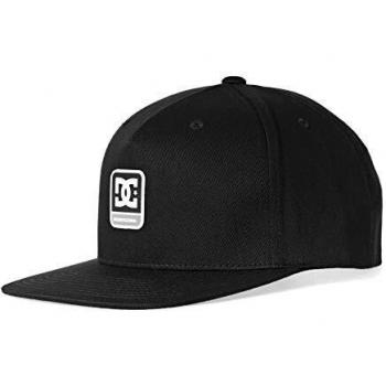 DC Shoes Snapdragger - Gorra con Ajuste Posterior A Presión para Hombre Gorra, Hombre, Black, One Size