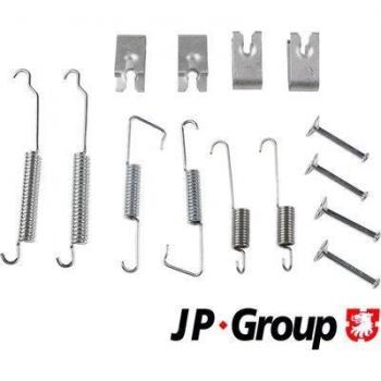 Kit de reparación JP GROUP 1363952710, ajuste automático, incluye zapatas de freno