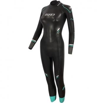 Neopreno Zone3 Advance para Mujer, Negro y Azul, Talla S