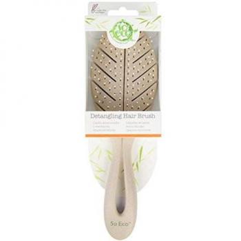 So Eco Biodegradable Detangling Leaf Brush for Wet Hair